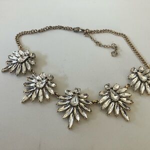 J Crew Gold Tone Statement Necklace